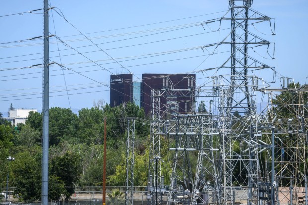 PG&E expands Substation B at LS Power development site in San Jose, Calif., on Wednesday, May 20, 2026. (Shae Hammond/Bay Area News Group)