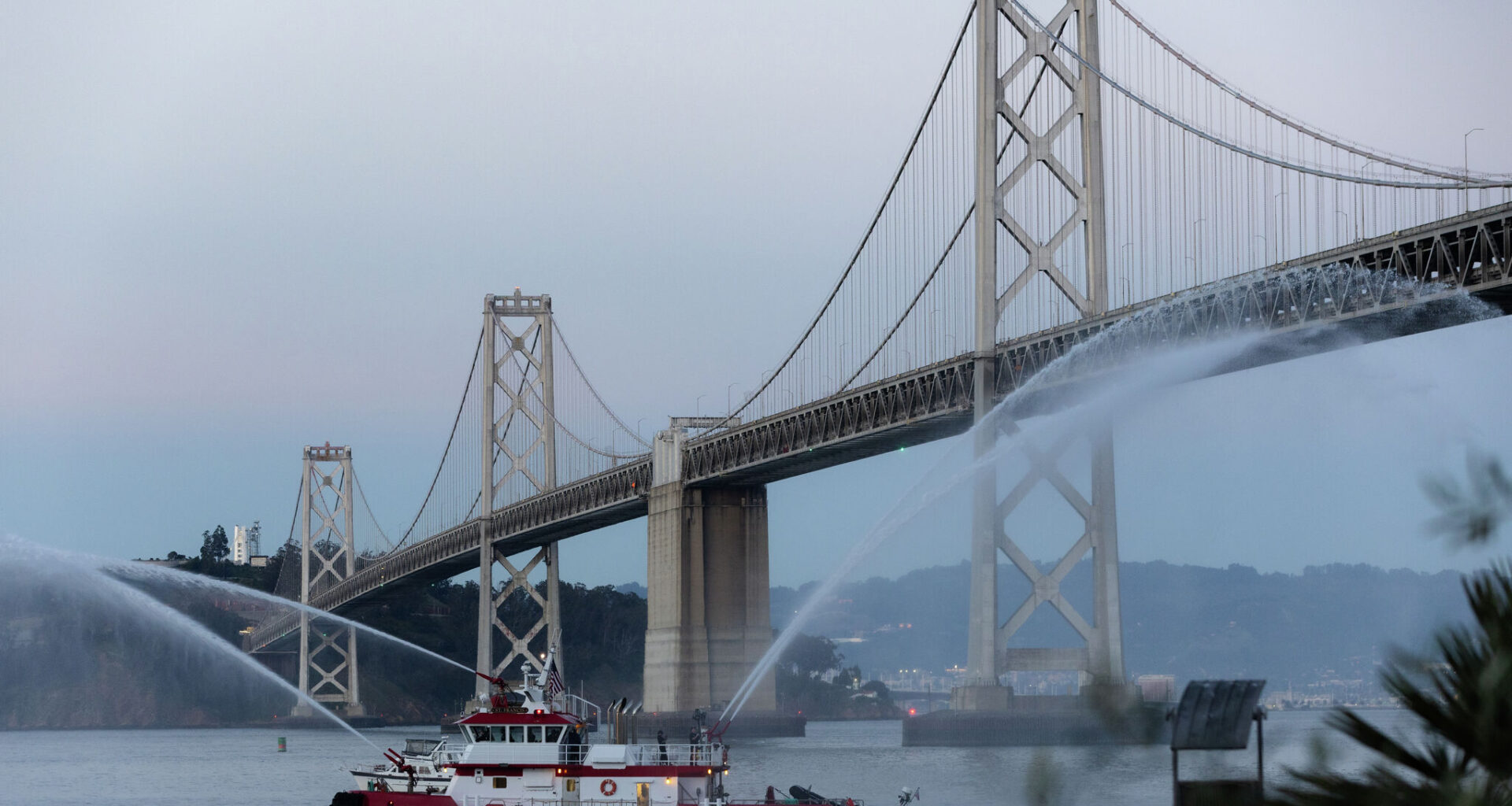 Person rescued after falling into bay near Ferry Building