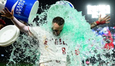 Ginn loses no-hitter in 9th and then the game when Neto's 2-run homer gives Angels 2-1 win over A's