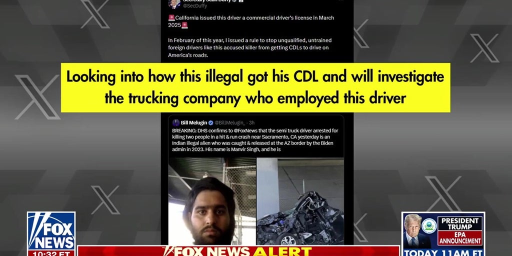 Illegal immigrant truck driver charged in deadly California crash