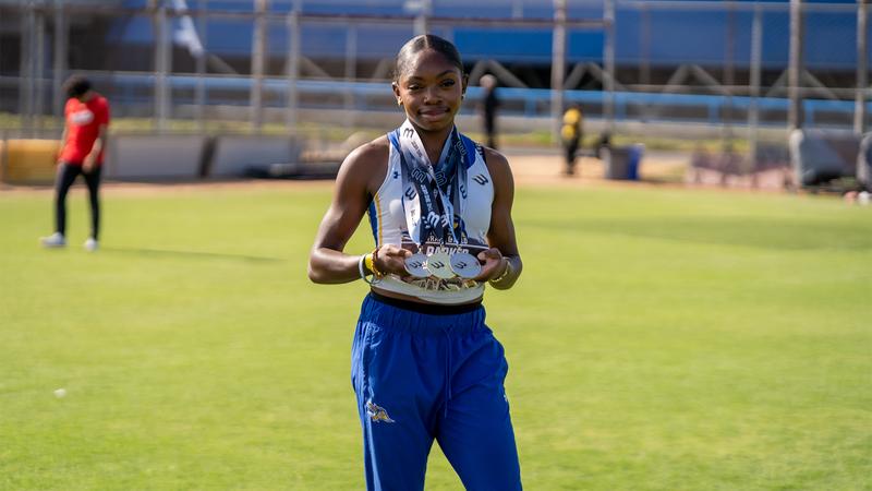 Parker Named Big West Track Athlete of the Meet
