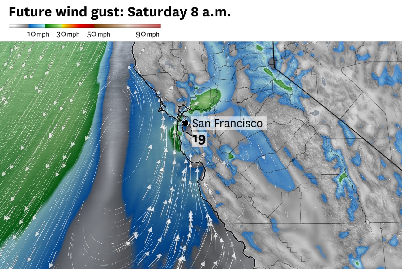 SF Bay Area to see fog and swirling winds amid coastal eddy