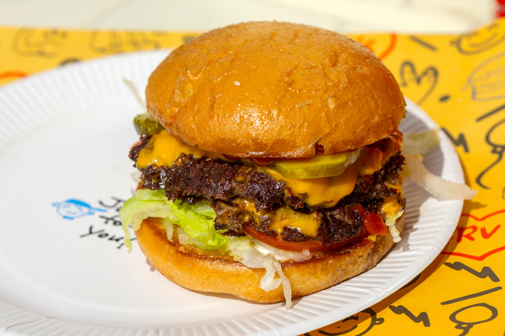 Irv's Burgers burger