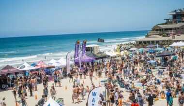 Community Gathering at the Switchfoot Bro-Am Beach Fest
