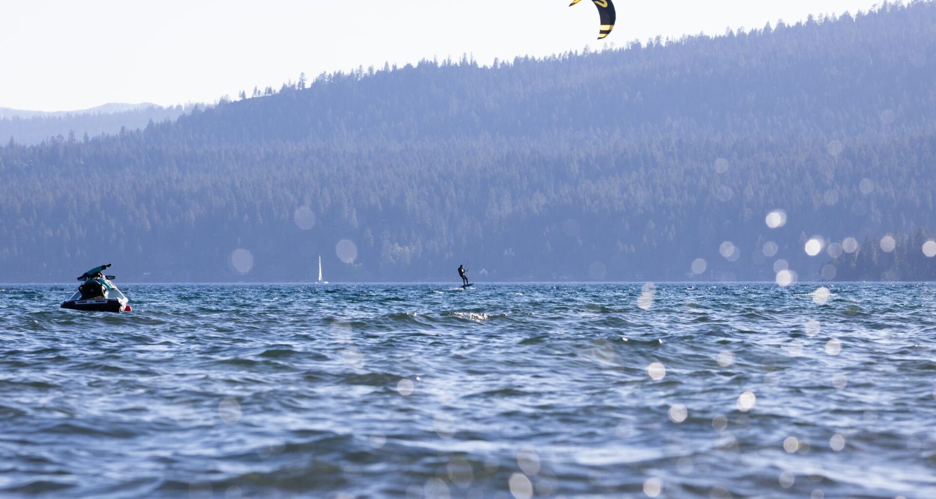 Tahoe winds bring choppy waters, fire risk to northeast California