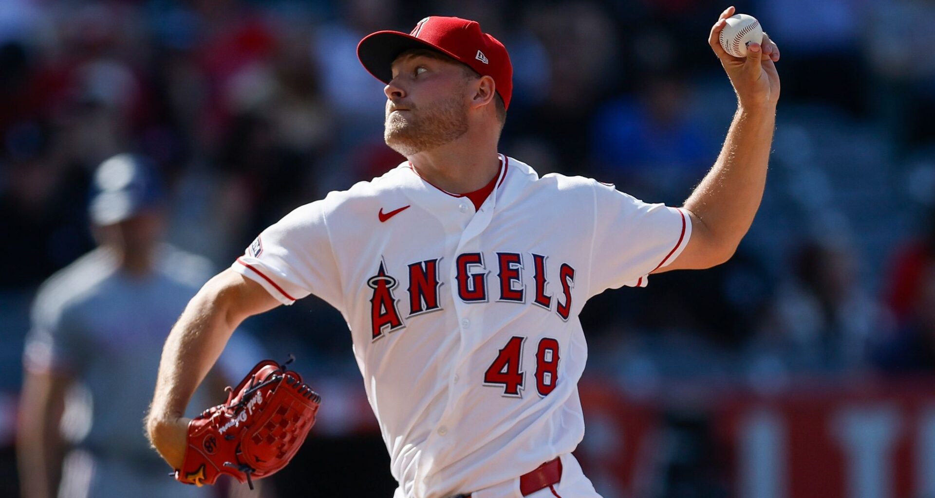 Detmers nearly perfect while striking out 14, Angels beat Rangers 2-1 on error in 9th for 1st sweep
