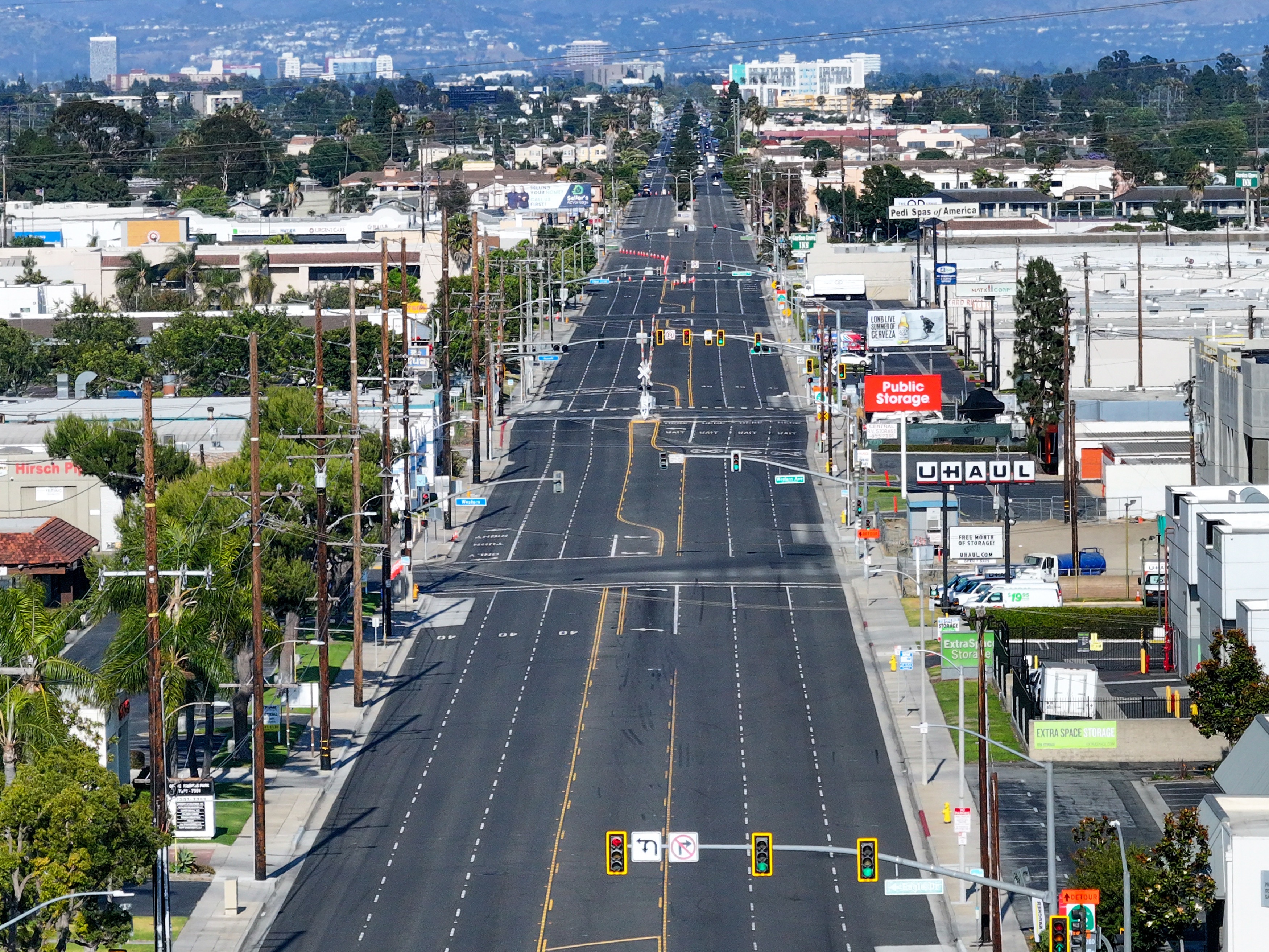 Garden Grove Blvd. is closed east of the 22 Freeway...