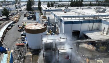 Risk of a catastrophic explosion has been eliminated at chemical tank in California, authorities say