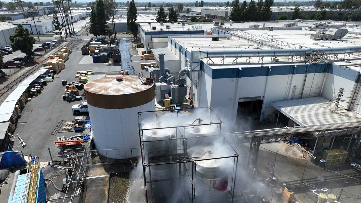 Risk of a catastrophic explosion has been eliminated at chemical tank in California, authorities say