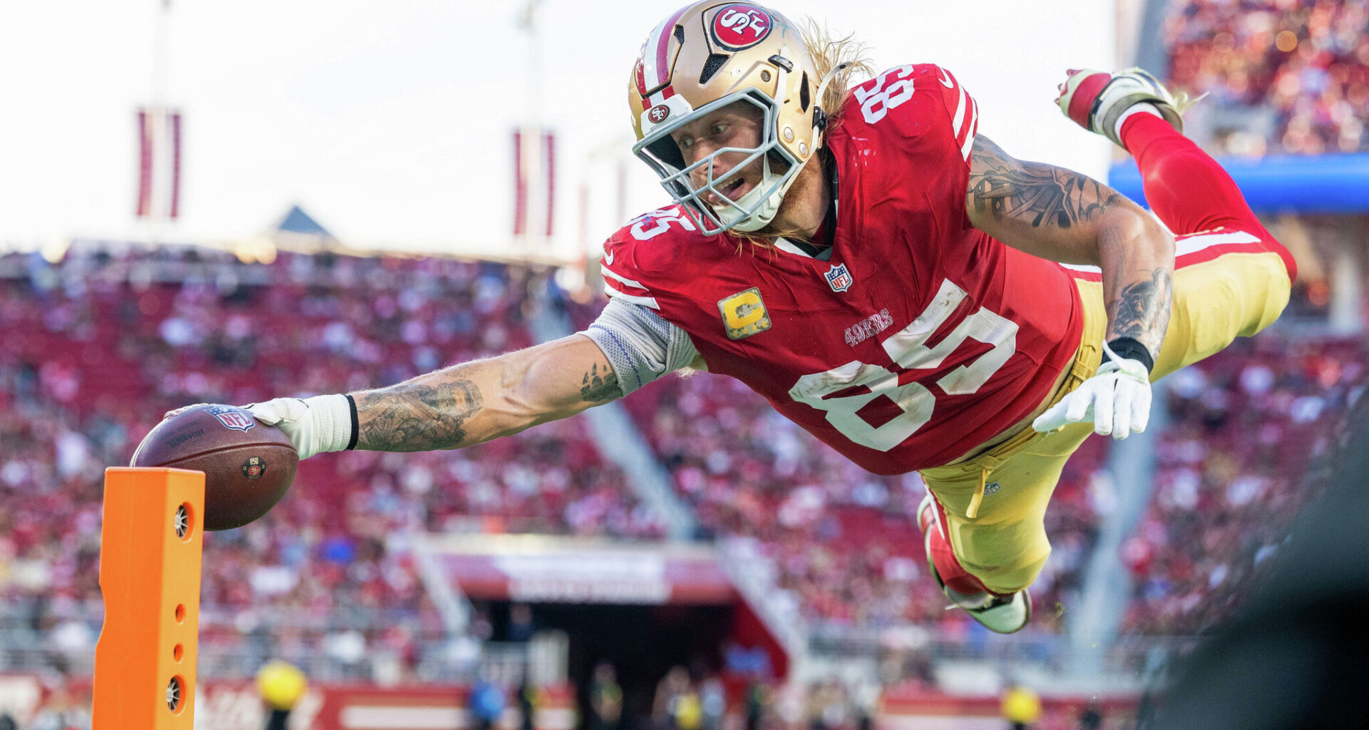 How 49ers’ George Kittle, S.F. photographer created Hall of Fame photo