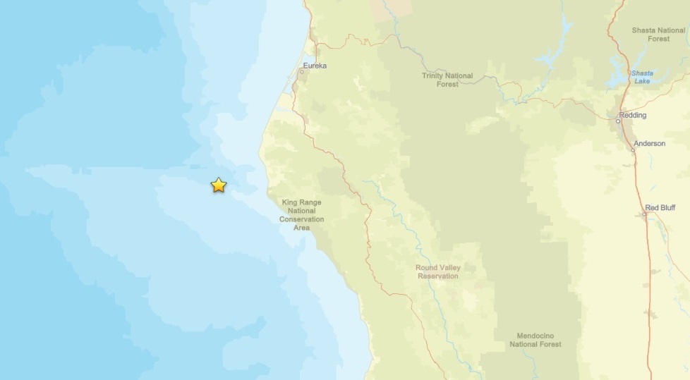 Minor quake hits California coastal area that's become seismic hot spot