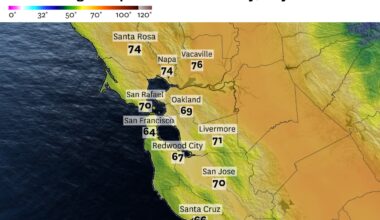 Bay Area weather brings clouds, drizzle for Memorial Day