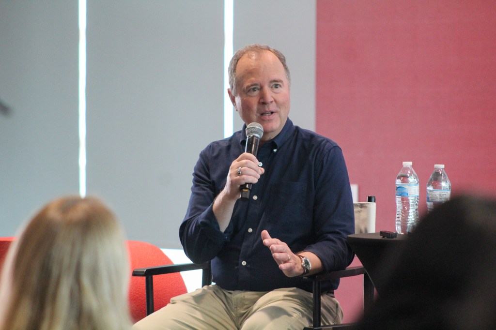 Sen. Adam Schiff visits LBCC to talk to students about housing, affordability – Press Telegram