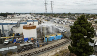 All evacuation orders lifted after explosion at California chemical tank is averted