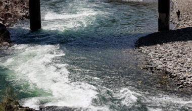 1 killed, 3 injured after SUV plunges into American River