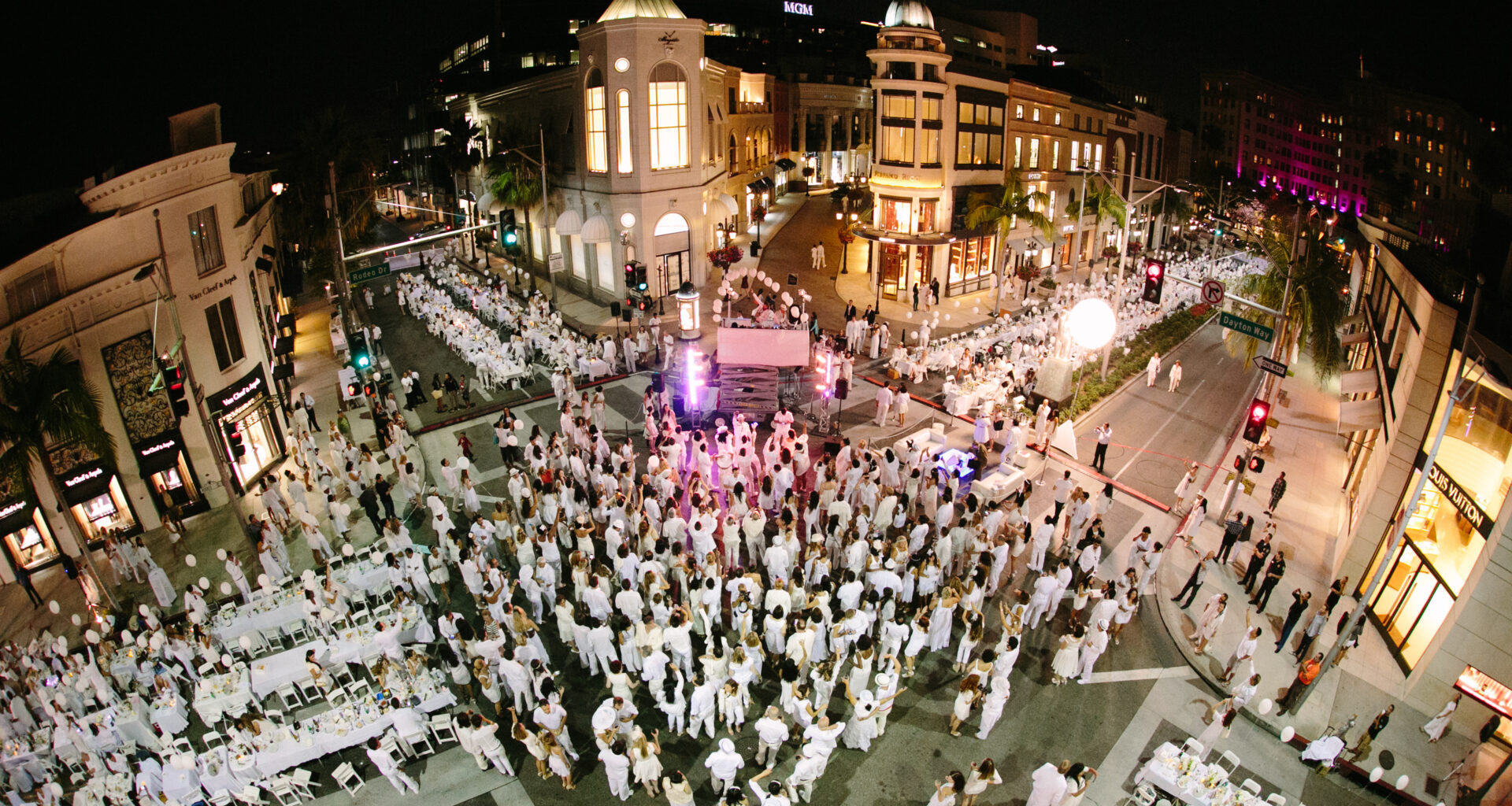 Famous All-White Dinner Party Dîner en Blanc Returns to L.A. After a 7-Year Hiatus