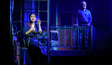 Kuhoo Verma, left, and Shiv Nadkarni in “The Lunchbox.”