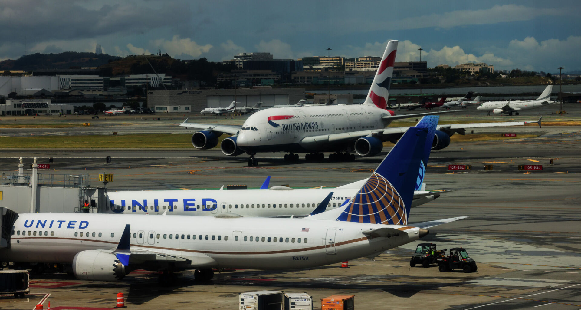 SFO flights delayed nearly 3 hours as wind slows arrivals