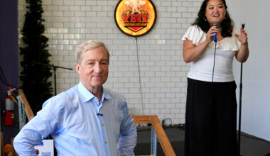 The Wire: Tom Steyer campaigns in Berkeley with Mayor Adena Ishii