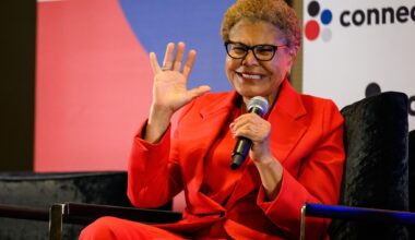 Devastating wildfire and homelessness loom over Los Angeles Mayor Karen Bass' bid for second term