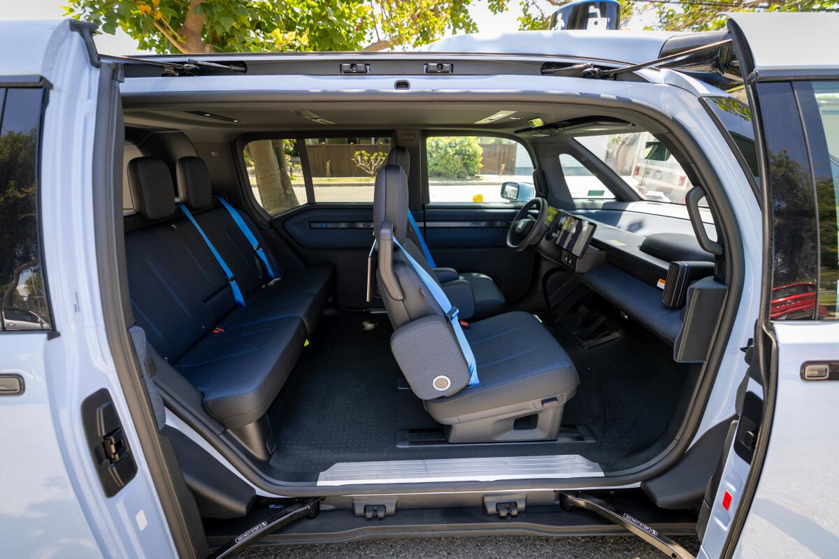 Waymo's new autonomous vehicle, called the Ojai.