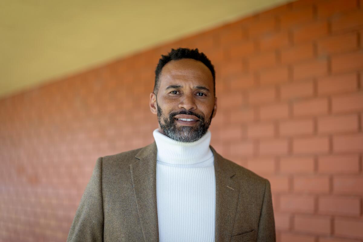 Dominguez High School Principal Caleb Oliver.