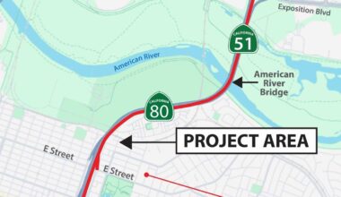 Capital City Freeway 28-hour closure set for American River Bridge work