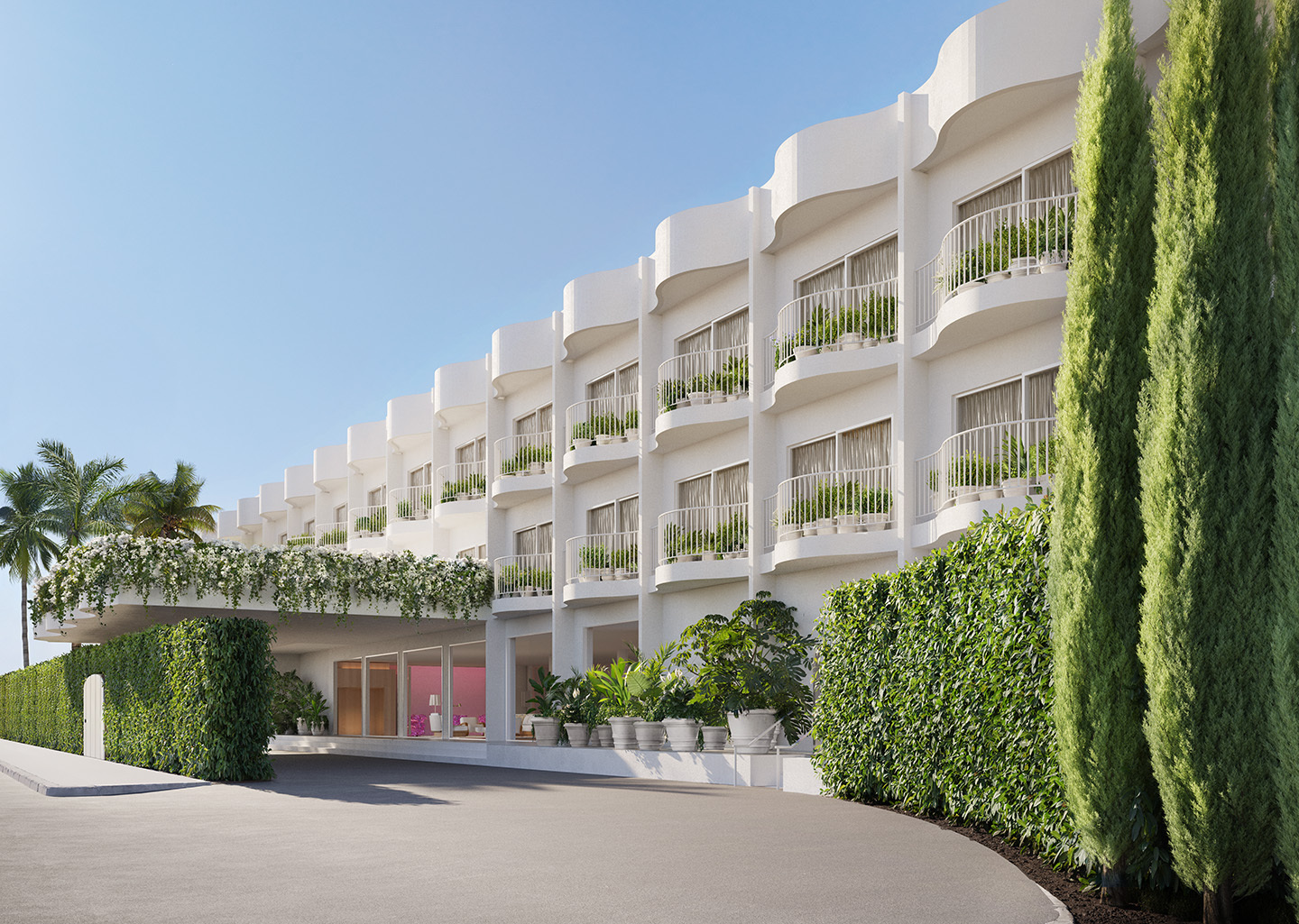 See Pictures of the Beautiful New PUBLIC West Hollywood Hotel by Ian Schrager