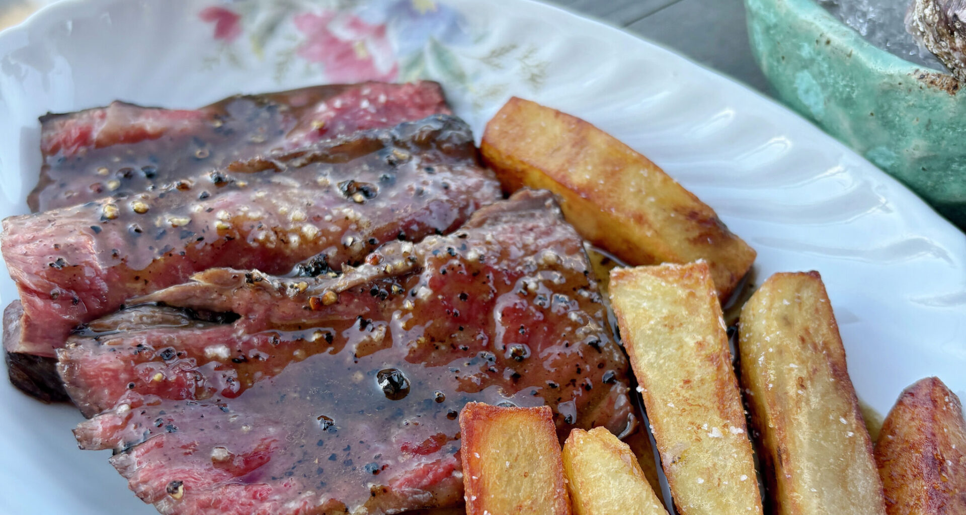 Snail Bar in Oakland makes incredible french fries, with steak frites