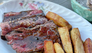 Snail Bar in Oakland makes incredible french fries, with steak frites