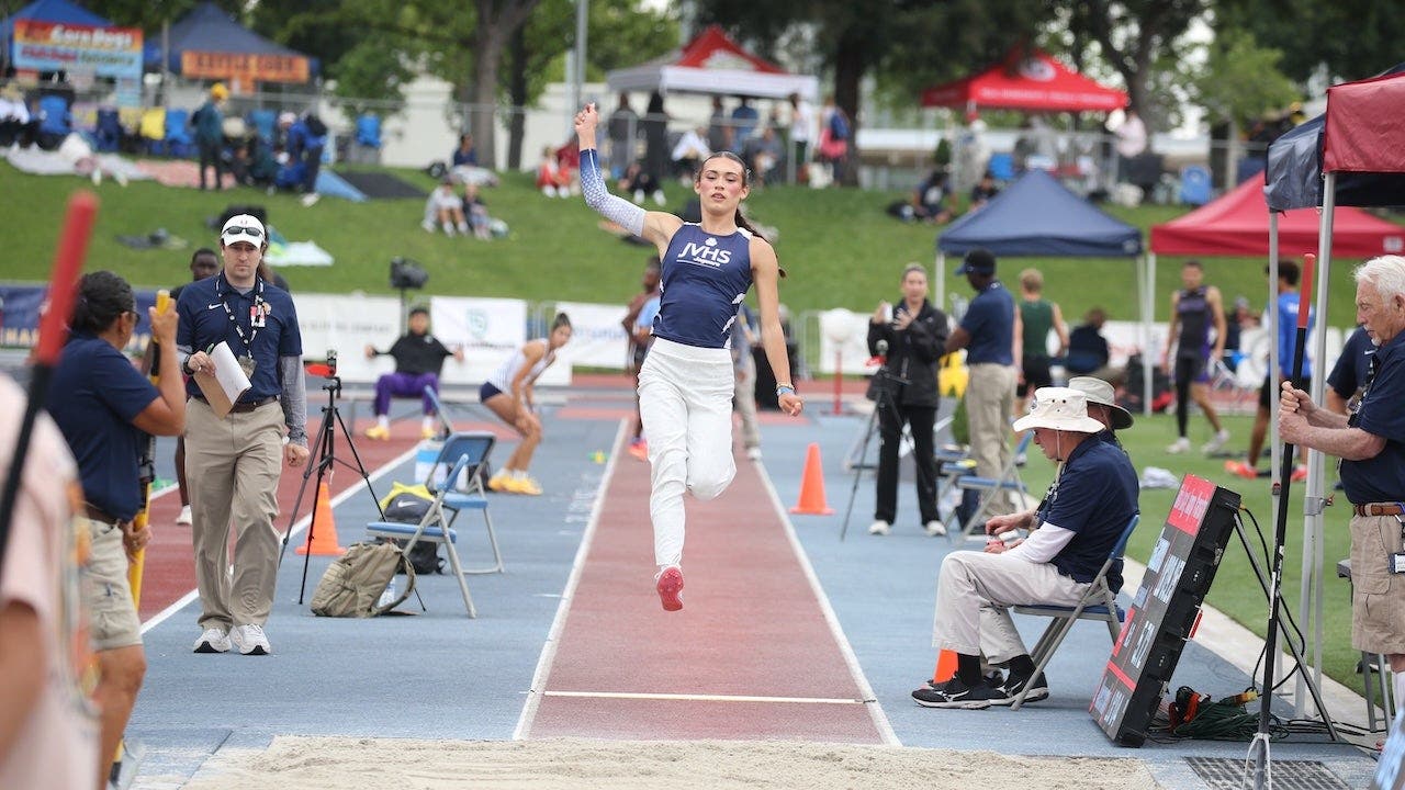 AB Hernandez advances in California state championship as Save Women's Sports activists rally nearby