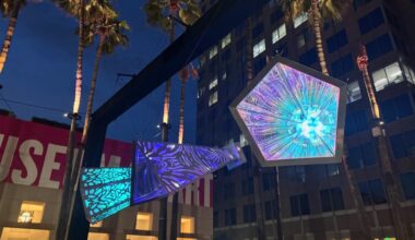 Mesmerizing artwork illuminates Circle of Palms in San Jose – Marin Independent Journal