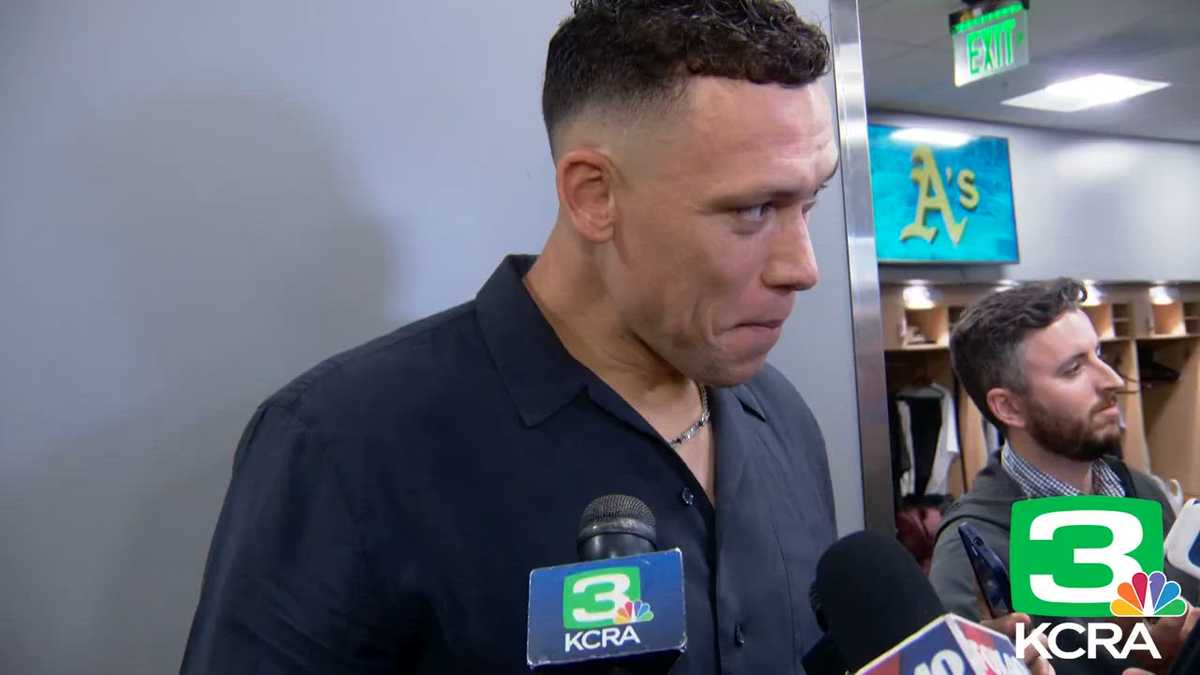 Watch: Yankees' Aaron Judge, Manager Aaron Boone comment on Sacramento as an MLB city