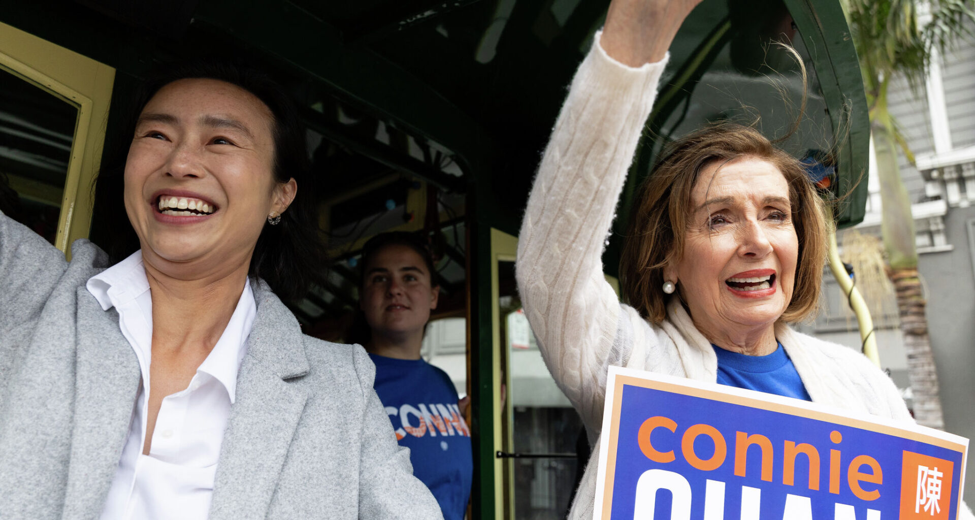 Pelosi, hailed as ‘forever speaker,’ makes final push for Chan in SF