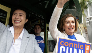 Pelosi, hailed as ‘forever speaker,’ makes final push for Chan in SF