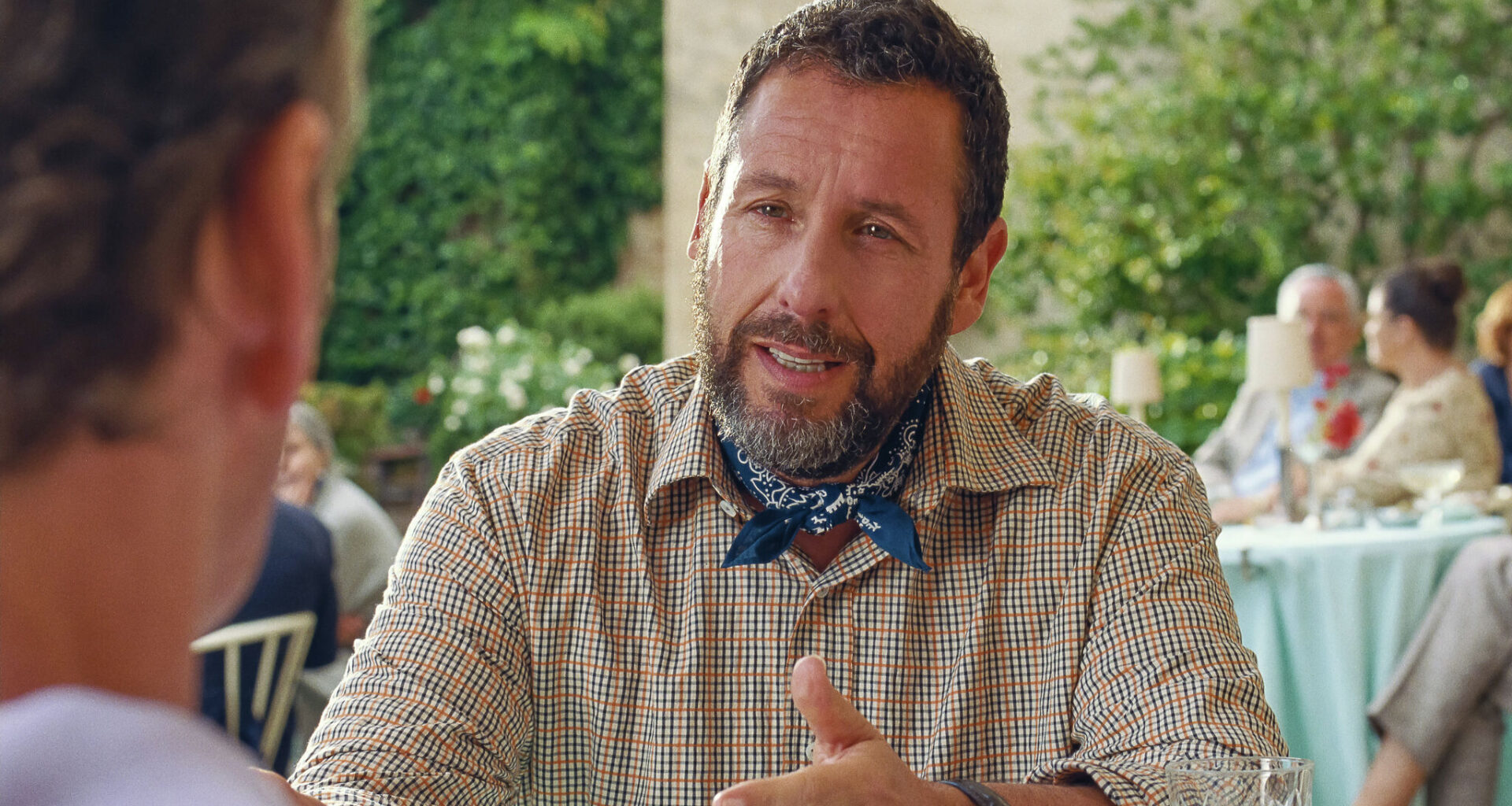 Adam Sandler visits Original Joe’s Westlake in Daly City