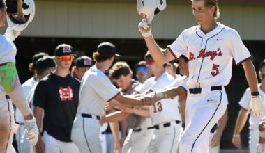 Photo gallery from Orchard Lake St. Mary’s vs. Macomb Lutheran North in a D2 baseball district final – The Oakland Press