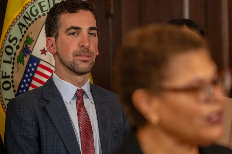 Joey Freeman, a lobbyist for the LA28 Organizing Committee. Los Angeles Times via Getty Images