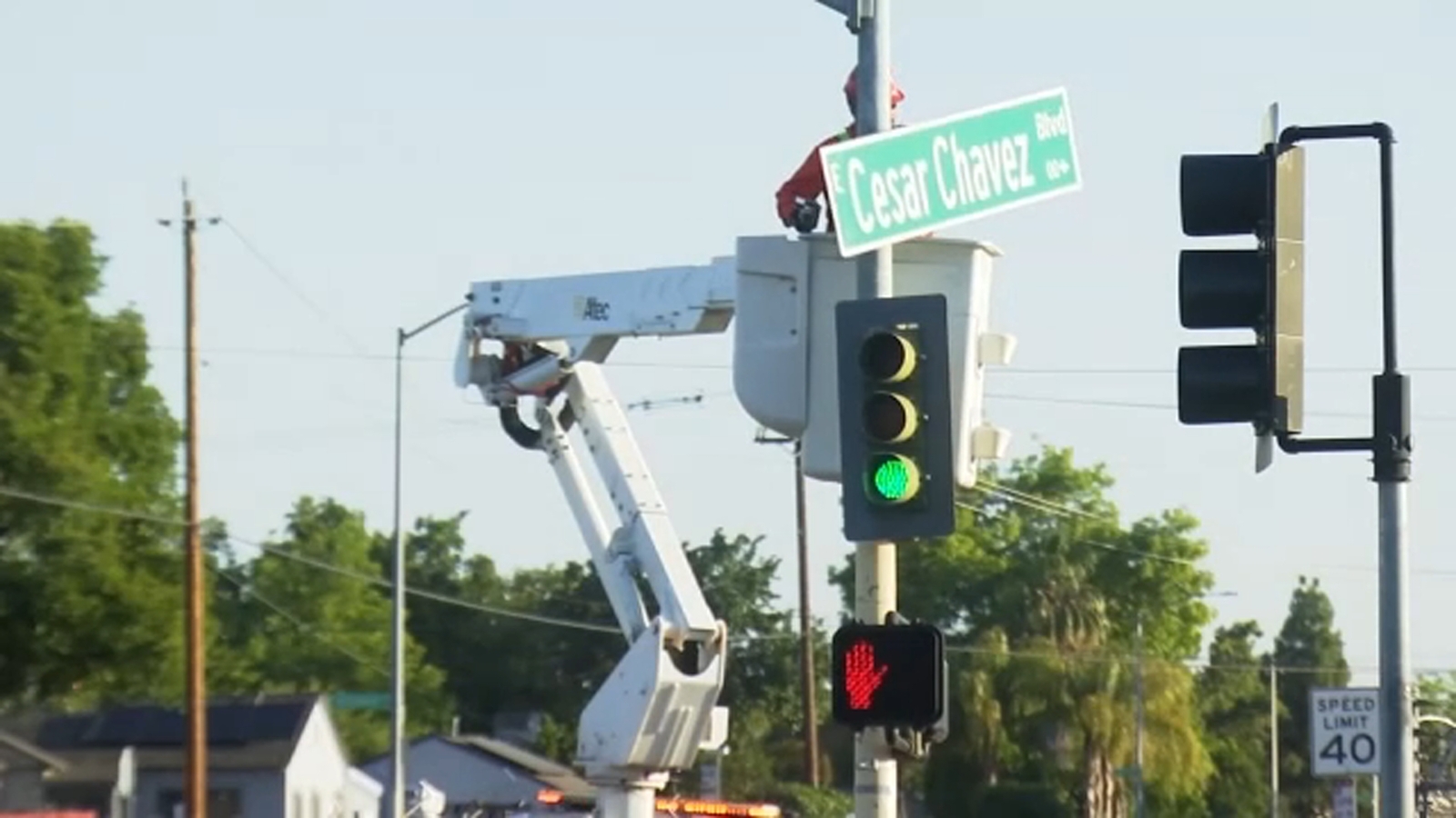 Cesar Chavez Boulevard signs removed impacting local businesses a second time