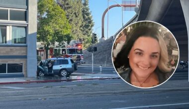 Woman killed after crashing into Downtown Fresno building identified