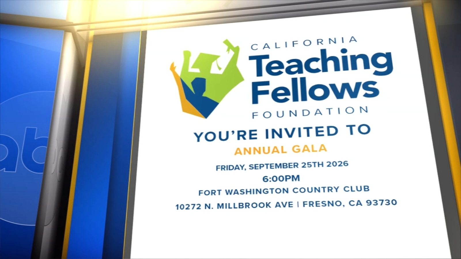 California Teaching Fellows Foundation preparing for annual gala