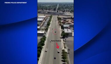 Fresno police drone video used to locate suspects connected to Dick's Sporting Goods thefts