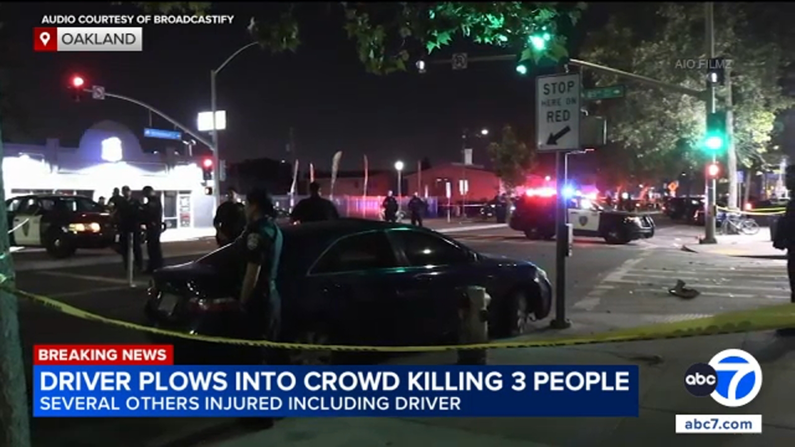3 dead, several others injured as vehicle strikes pedestrians in Oakland, authorities say