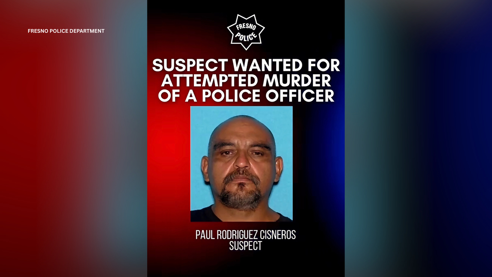Suspect wanted for attempted murder of a police officer, police investigating