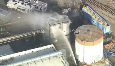Tank spews toxic chemicals in Garden Grove