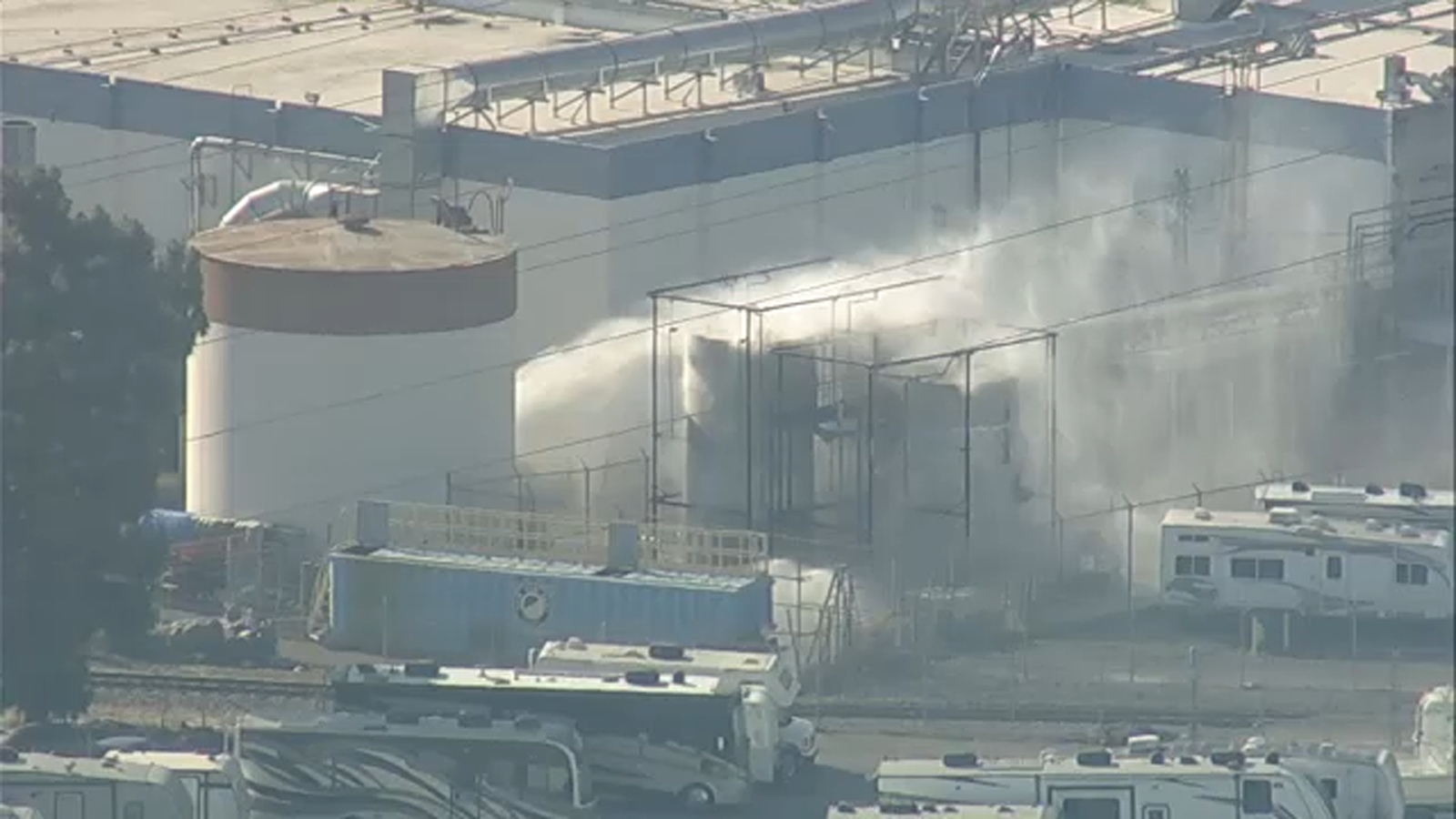 List of evacuation shelters for OC chemical tank emergency