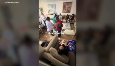 Orange County family welcomes 20 relatives to their Anaheim home during evacuation