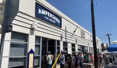 Ampersand Ice Cream celebrates 11th anniversary with block party