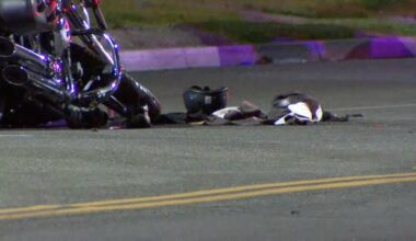 Back-to-back motorcycle crashes reported along Olive Avenue in Central Fresno, police say