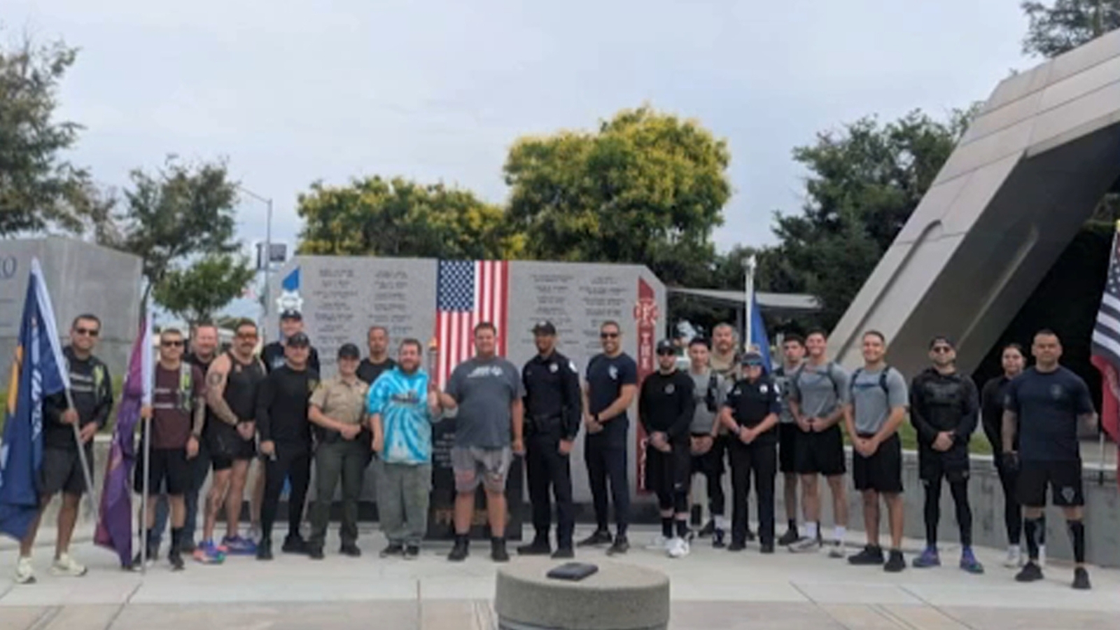 Law enforcement takes part in torch run for Special Olympics Northern California